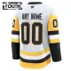 Fanatics Pittsburgh Penguins Personalisiert 24/25 Away Premium Trikot - Kinder (Weiss)