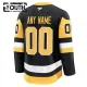 Fanatics Pittsburgh Penguins Personalisiert 24/25 Home Premium Trikot - Kinder (Schwarz)