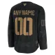 Fanatics Pittsburgh Penguins Personalisiert 24/25 Military Appreciation Practice Trikot - Herren (Schwarz)