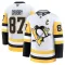 Fanatics Pittsburgh Penguins Sidney Crosby 24/25 Away Premium Trikot - Herren (Weiss)