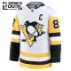 Fanatics Pittsburgh Penguins Sidney Crosby 24/25 Away Premium Trikot - Kinder (Weiss)