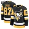 Fanatics Pittsburgh Penguins Sidney Crosby 24/25 Home Premium Trikot - Kinder (Schwarz)
