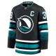 Fanatics San Jose Sharks Logan Couture 24/25 Alternate Premium Trikot - Herren (Schwarz)