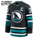 Fanatics San Jose Sharks Logan Couture 24/25 Alternate Premium Trikot - Kinder (Schwarz)