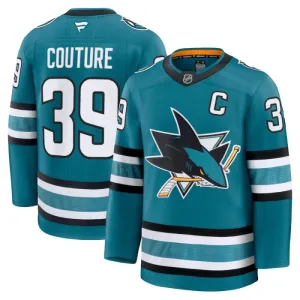 Fanatics San Jose Sharks Logan Couture 24/25 Home Premium Trikot - Herren (Teal)