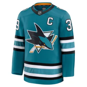 Fanatics San Jose Sharks Logan Couture 24/25 Home Premium Trikot - Herren (Teal)