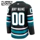 Fanatics San Jose Sharks Personalisiert 24/25 Alternate Premium Trikot - Kinder (Schwarz)
