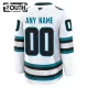 Fanatics San Jose Sharks Personalisiert 24/25 Away Premium Trikot - Kinder (Weiss)