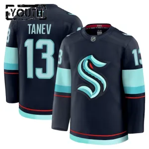 Fanatics Seattle Kraken Brandon Tanev 24/25 Home Premium Trikot - Kinder (Navy)