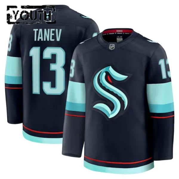 Fanatics Seattle Kraken Brandon Tanev 24/25 Home Premium Trikot - Kinder (Navy) Fanatics Seattle Kraken Brandon Tanev 24/25 Home Premium Trikot - Kinder (Navy)