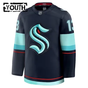 Fanatics Seattle Kraken Brandon Tanev 24/25 Home Premium Trikot - Kinder (Navy)