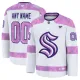 Fanatics Seattle Kraken Hockey Fights Cancer Personalisiert 24/25 Practice Trikot - Herren (Weiss) Fanatics Seattle Kraken Hockey Fights Cancer Personalisiert 24/25 Practice Trikot - Herren (Weiss)