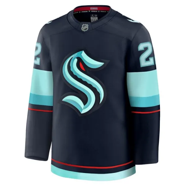 Fanatics Seattle Kraken Oliver Bjorkstrand 24/25 Home Premium Trikot - Herren (Navy)