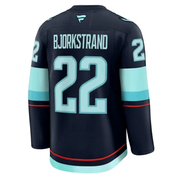 Fanatics Seattle Kraken Oliver Bjorkstrand 24/25 Home Premium Trikot - Herren (Navy)