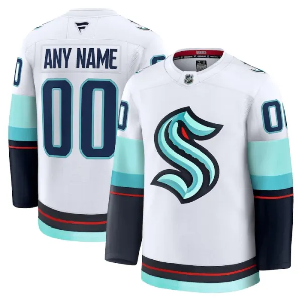 Fanatics Seattle Kraken Personalisiert 24/25 Away Premium Trikot - Herren (Weiss) Fanatics Seattle Kraken Personalisiert 24/25 Away Premium Trikot - Herren (Weiss)