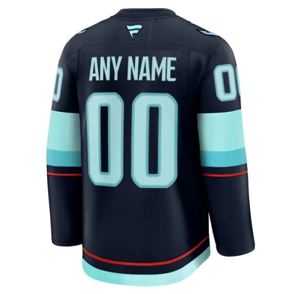 Fanatics Seattle Kraken Personalisiert 24/25 Home Premium Trikot - Herren (Navy)