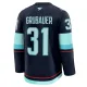Fanatics Seattle Kraken Philipp Grubauer 24/25 Home Premium Trikot - Herren (Navy)