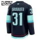 Fanatics Seattle Kraken Philipp Grubauer 24/25 Home Premium Trikot - Kinder (Navy)