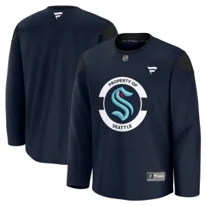 Fanatics Seattle Kraken Team Personalisiert 24/25 Practice Trikot - Herren (Navy)