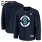 Fanatics Seattle Kraken Team Personalisiert 24/25 Practice Trikot - Kinder (Navy)