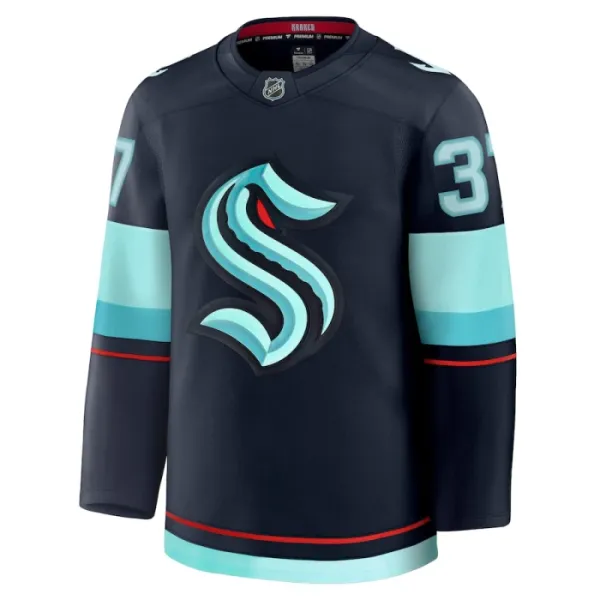 Fanatics Seattle Kraken Yanni Gourde 24/25 Home Premium Trikot - Herren (Navy)