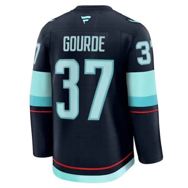Fanatics Seattle Kraken Yanni Gourde 24/25 Home Premium Trikot - Herren (Navy)