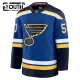 Fanatics St. Louis Blues Jordan Binnington 24/25 Home Premium Trikot - Kinder (Blau)