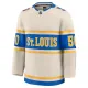Fanatics St. Louis Blues Jordan Binnington 24/25 Premium Winter Classic Trikot - Herren (Weiss)