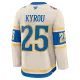 Fanatics St. Louis Blues Jordan Kyrou 24/25 Premium Winter Classic Trikot - Herren (Weiss)