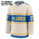 Fanatics St. Louis Blues Jordan Kyrou 24/25 Premium Winter Classic Trikot - Kinder (Weiss)