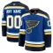 Fanatics St. Louis Blues Personalisiert 24/25 Home Premium Trikot - Herren (Blau)