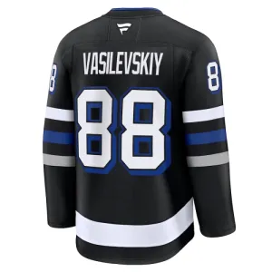 Fanatics Tampa Bay Lightning Andrei Vasilevskiy 24/25 Alternate Premium Trikot - Herren (Schwarz)