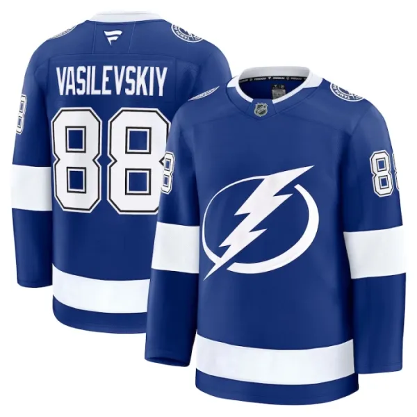 Fanatics Tampa Bay Lightning Andrei Vasilevskiy 24/25 Home Premium Trikot - Herren (Blau) Fanatics Tampa Bay Lightning Andrei Vasilevskiy 24/25 Home Premium Trikot - Herren (Blau)