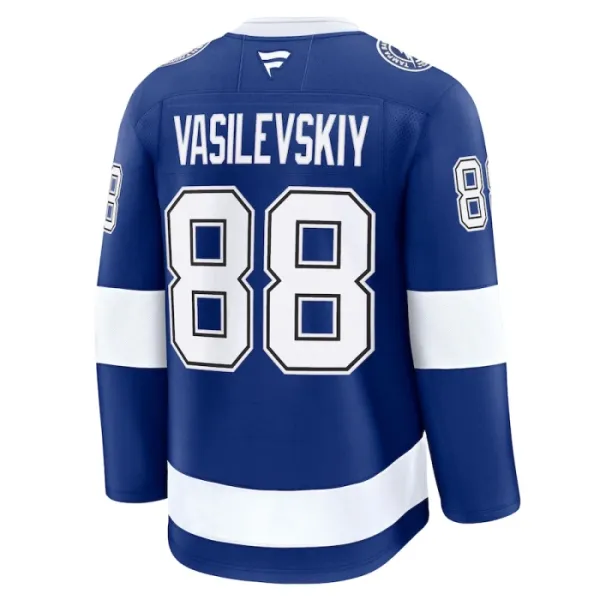 Fanatics Tampa Bay Lightning Andrei Vasilevskiy 24/25 Home Premium Trikot - Herren (Blau)
