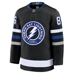 Fanatics Tampa Bay Lightning Nikita Kucherov 24/25 Alternate Premium Trikot - Herren (Schwarz)