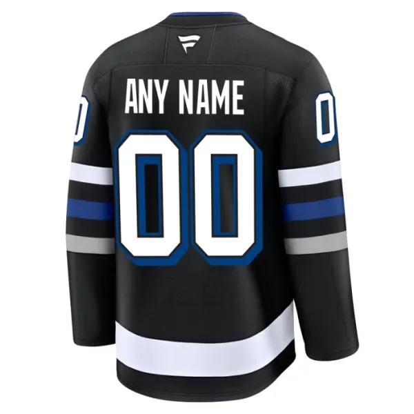 Fanatics Tampa Bay Lightning Personalisiert 24/25 Alternate Premium Trikot - Herren (Schwarz)