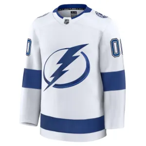Fanatics Tampa Bay Lightning Personalisiert 24/25 Away Premium Trikot - Herren (Weiss)
