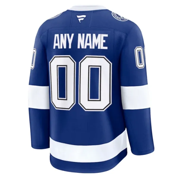 Fanatics Tampa Bay Lightning Personalisiert 24/25 Home Premium Trikot - Herren (Blau)