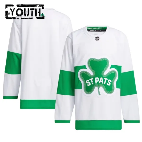 Adidas Toronto Maple Leafs St Patricks Personalisiert Authentic Trikot - Kinder (Weiss) Adidas Toronto Maple Leafs St Patricks Personalisiert Authentic Trikot - Kinder (Weiss)