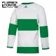 Adidas Toronto Maple Leafs St Pats Personalisiert Authentic Trikot - Kinder (Weiss)