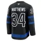 Fanatics Toronto Maple Leafs Auston Matthews 24/25 Alternate Premium Trikot - Herren (Schwarz)