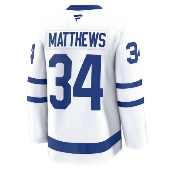Fanatics Toronto Maple Leafs Auston Matthews 24/25 Away Premium Trikot - Herren (Weiss)