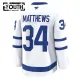 Fanatics Toronto Maple Leafs Auston Matthews 24/25 Away Premium Trikot - Kinder (Weiss)