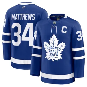 Fanatics Toronto Maple Leafs Auston Matthews 24/25 Home Premium Trikot - Herren (Blau)