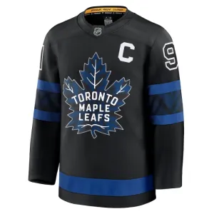 Fanatics Toronto Maple Leafs John Tavares 24/25 Alternate Premium Trikot - Herren (Schwarz)