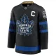 Fanatics Toronto Maple Leafs John Tavares 24/25 Alternate Premium Trikot - Herren (Schwarz)