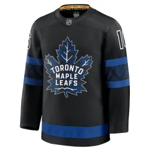 Fanatics Toronto Maple Leafs Mitch Marner 24/25 Alternate Premium Trikot - Herren (Schwarz)