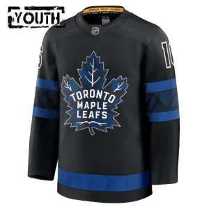 Fanatics Toronto Maple Leafs Mitch Marner 24/25 Alternate Premium Trikot - Kinder (Schwarz)