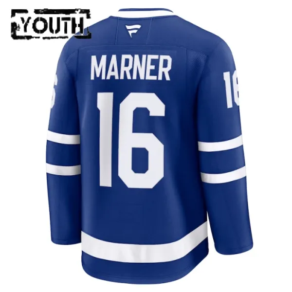 Fanatics Toronto Maple Leafs Mitch Marner 24/25 Home Premium Trikot - Kinder (Blau)