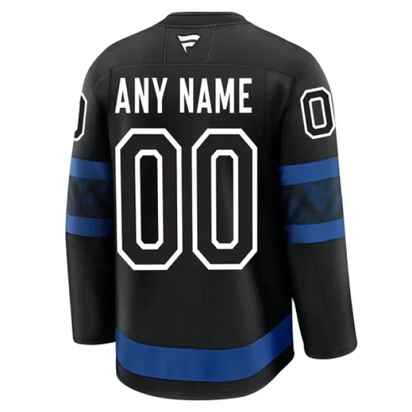 Fanatics Toronto Maple Leafs Personalisiert 24/25 Alternate Premium Trikot - Herren (Schwarz)